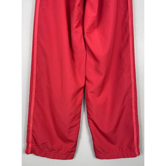 Adidas Vintage Y2K Track Pants Red Women’s Small Blokecore 90s Soccer Warm-Up - Picture 9 of 12